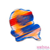 ตัวรีดการ์ตูนฉลามวาฬสวัสดี SAWASDEE ตัวรีดติดเสื้อ อาร์มทอตกแต่ง DIY WOVEN LABEL PATCH (00320014)