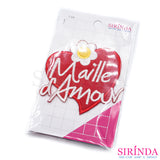 ตัวรีดการ์ตูนหัวใจMailleAmour ตัวรีดติดเสื้อ อาร์มปักตกแต่ง DIY EMBROIDERY PATCH (00080488)