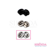 สต๊อปเปอร์โลหะวงรี ตัวหยุดเชือก ตัวล็อคเชือก CORD LOCK (00470004)