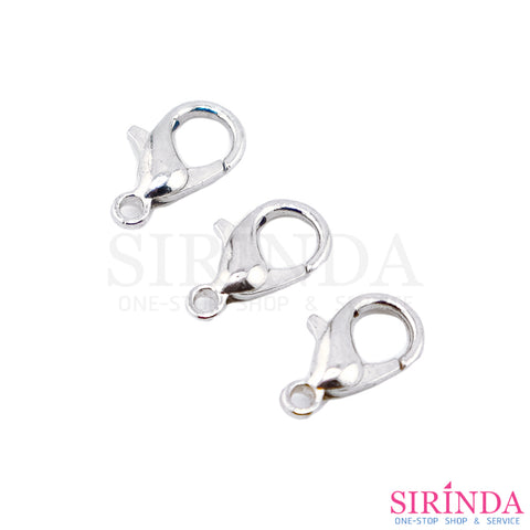 ตะขอก้ามปู ตะขอเกี่ยวพวงกุญแจโลหะ พร้อมห่วง ล็อกแน่น ทนทาน CLAW CLASP (00400002)