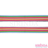 เทปสายกระเป๋าลายสายรุ้ง I Decorative Polyester Tape (00030067)