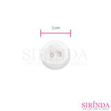 กระดุมชอล์คเรซิ่นปกเสื้อและเสื้อเด็ก2รู (10มิล) (0001157)