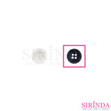กระดุมเรซิ่น4รู (15มิล) (0001125)