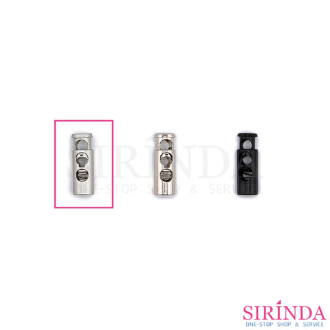 สต๊อปเปอร์โลหะทรงกระบอก ตัวหยุดเชือก ตัวล็อคเชือก CORD LOCK (00470003)