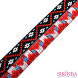 เทปทอตกแต่งลายสี่เหลี่ยมสีขาว (25มิล) (00070121)