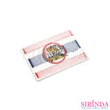 ตัวรีดการ์ตูนธงชาติไทยราชนาวี ตัวรีดติดเสื้อ อาร์มปักตกแต่ง DIY EMBROIDERY PATCH (00080555)