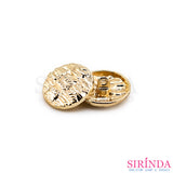 กระดุมโลหะขาสอยวงกลม 18L(11.43มิล) สำหรับเย็บติดเสื้อผ้า น้ำหนักเบา ไม่ขึ้นสนิม Metal Button (00490001)