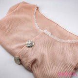 กระดุมโลหะขาสอยวงกลม 18L(11.43มิล) สำหรับเย็บติดเสื้อผ้า น้ำหนักเบา ไม่ขึ้นสนิม Metal Button (00490001)