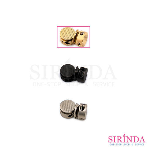 สต๊อปเปอร์โลหะวงกลม ตัวหยุดเชือก ตัวล็อคเชือก CORD LOCK (00470002)