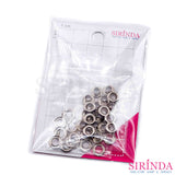 ตาไก่ทองเหลือง พร้อมแหวน ไม่ขึ้นสนิม BRASS EYELET (00410001) (ห่อเล็ก)