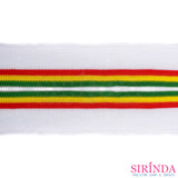 ขอบแขนเสื้อแบบทอ (1.5x28นิ้ว) สำหรับเสื้อยืด เสื้อโปโล ซกแขน Rib Knit Cuffs (00500006)