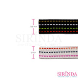 เทปสายกระเป๋าลายไข่ปลา I Decorative Polyester Tape (00030066)