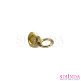 ตาไก่ทองเหลือง พร้อมแหวน ไม่ขึ้นสนิม BRASS EYELET (00410001)