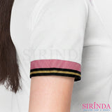 ขอบแขนเสื้อแบบทอ (1.5x28นิ้ว) สำหรับเสื้อยืด เสื้อโปโล ซกแขน Rib Knit Cuffs (00500005)