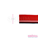 ขอบแขนเสื้อแบบทอ (1.5x27นิ้ว) สำหรับเสื้อยืด เสื้อโปโล ซกแขน Rib Knit Cuffs (00500003)