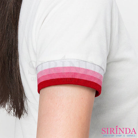 ขอบแขนเสื้อแบบทอ (1.5x27นิ้ว) สำหรับเสื้อยืด เสื้อโปโล ซกแขน Rib Knit Cuffs (00500004)