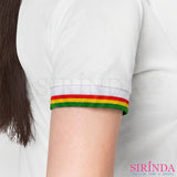 ขอบแขนเสื้อแบบทอ (1.4x25นิ้ว) สำหรับเสื้อยืด เสื้อโปโล ซกแขน Rib Knit Cuffs (00500006)
