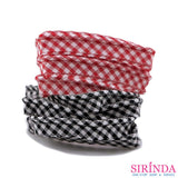 ผ้ากุ้นเชือกลายสก็อต ผ้ากุ๊น I Rope Bias Tape (10mm) (0017003)