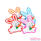 ตัวรีดการ์ตูนเป็ดเหลือง ตัวรีดติดเสื้อ อาร์มปักตกแต่ง DIY EMBROIDERY PATCH (00080396)
