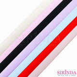 ริ้บบิ้นซาตินมีขอบ ริบบิ้นทำโบว์ แพ็กของขวัญ Satin Edge Ribbon (00520001)