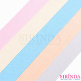 ริ้บบิ้นผ้ากรอสเกรน ผ้าร่อง ริบบิ้นทำโบว์ Grosgrain Ribbon (00520002)