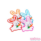 ตัวรีดการ์ตูนเป็ดเหลือง ตัวรีดติดเสื้อ อาร์มปักตกแต่ง DIY EMBROIDERY PATCH (00080396)