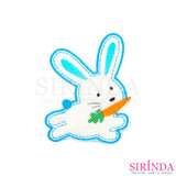 ตัวรีดการ์ตูนเป็ดเหลือง ตัวรีดติดเสื้อ อาร์มปักตกแต่ง DIY EMBROIDERY PATCH (00080396)